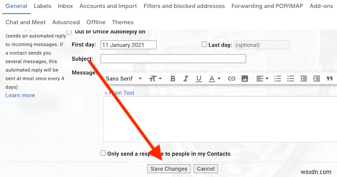 Gmail でメールの送信を取り消す方法
