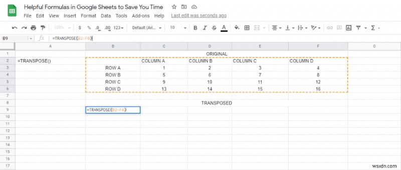 Google スプレッドシートで時間を節約するのに役立つ 10 の数式
