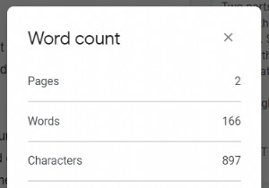 Google ドキュメントでライブ ワード カウントを確認する 7 つの方法