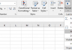 Excel での列の幅と行の高さの自動調整