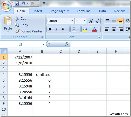 Excel で YEARFRAC 関数を使用する方法 
