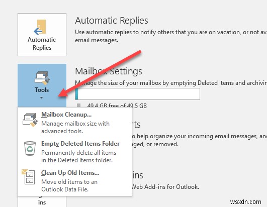Outlook の読み込みが遅い問題を修正する方法