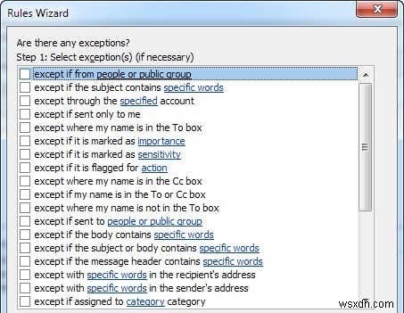 ルールを使用してメールを Outlook のフォルダに自動的に移動する