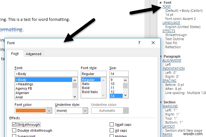 Word で書式設定マークを表示する方法