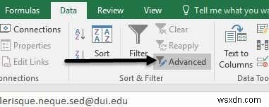 Excel でデータをフィルター処理する方法 