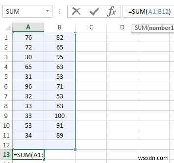 集計関数を使用して Excel でデータを集計する