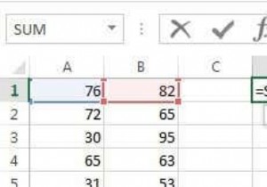 集計関数を使用して Excel でデータを集計する