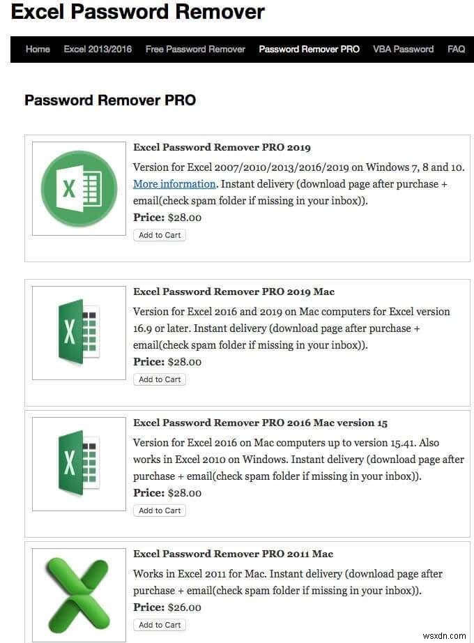 忘れたExcel XLSパスワードを削除、解読、または破る方法 