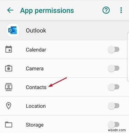 Outlook の連絡先を Android、iPhone、Gmail などと同期する方法 