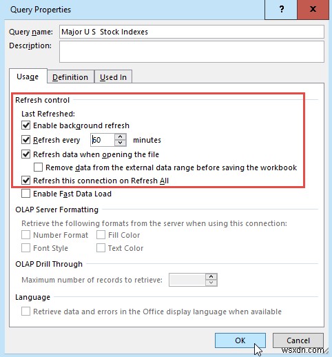 Excel をツールとして使用して Web からデータをコピーする 