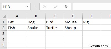 Excel で姓と名を分ける方法