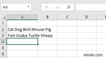 Excel で姓と名を分ける方法