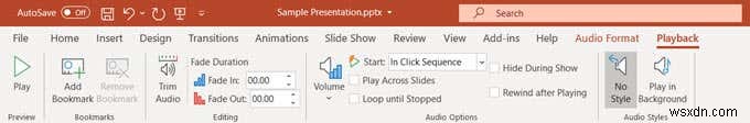 PowerPoint プレゼンテーションに音楽を追加する方法