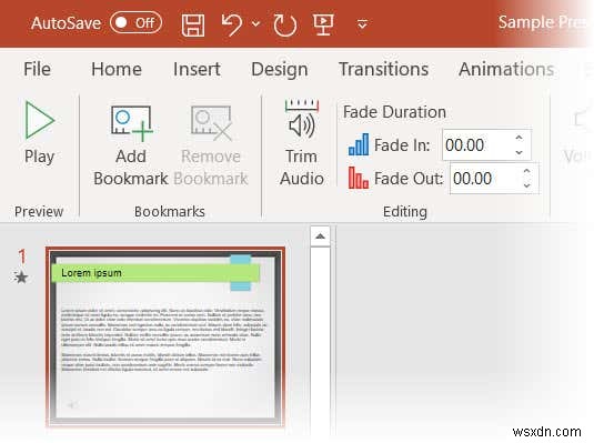 PowerPoint プレゼンテーションに音楽を追加する方法