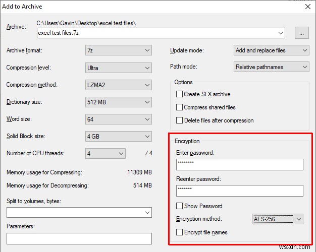 Excel ファイルを安全にパスワード保護する方法