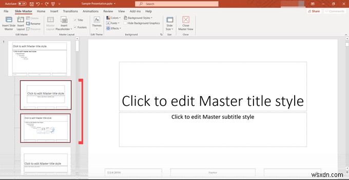 Microsoft PowerPoint でスライド マスターをマスターする方法