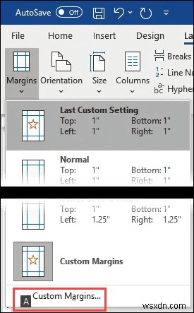 Word で 1 ページの横長を作成する方法