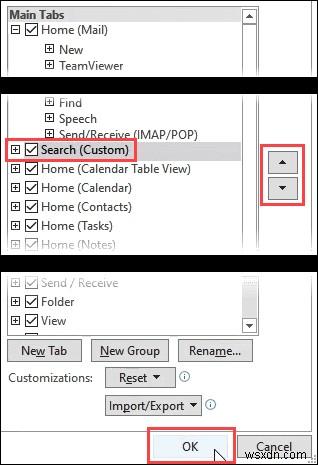 Outlook メールを送信者、日付、キーワード、サイズなどで検索 