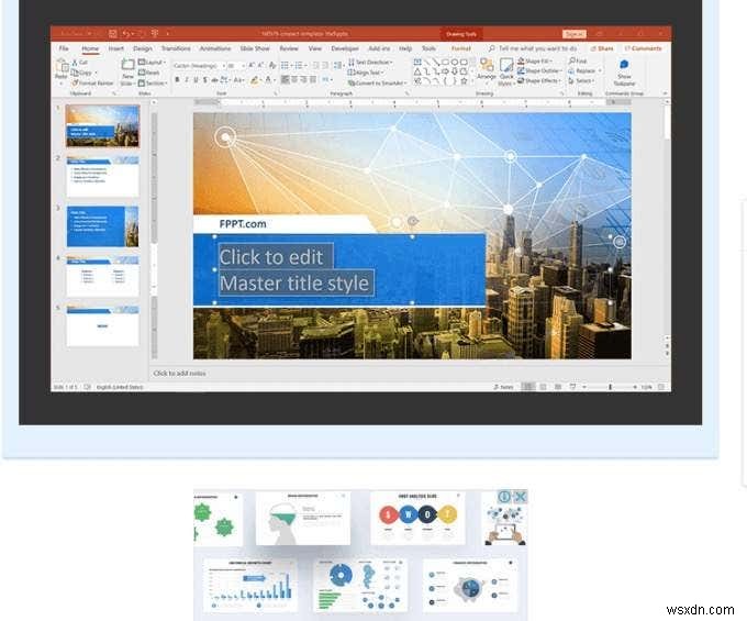 無料の PowerPoint テンプレートの 10 の素晴らしい Web サイト 