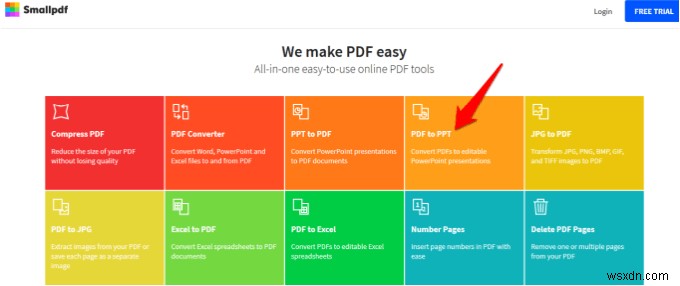 PDF を PowerPoint に挿入する方法 