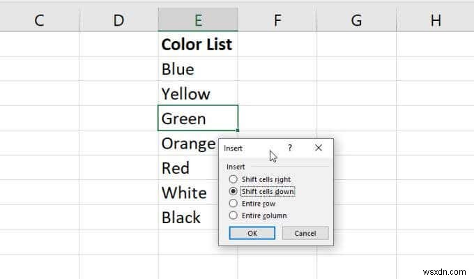 Excel でドロップダウン リストを作成する方法