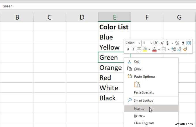 Excel でドロップダウン リストを作成する方法
