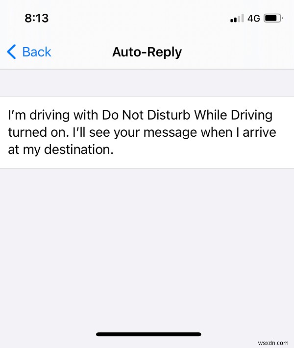 iPhoneでテキストに自動返信する方法 