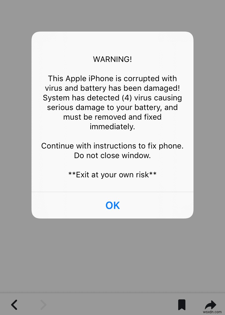 Apple ウイルス警告メッセージを修正する方法 