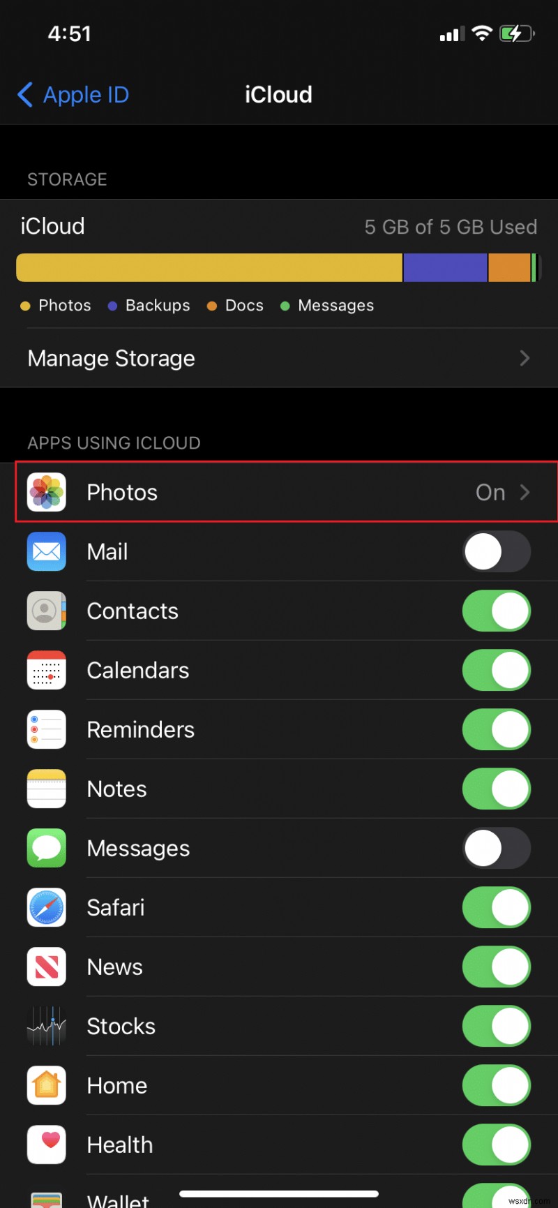 iCloud の写真が PC に同期されない問題を解決する