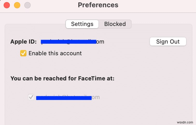 Mac で FaceTime が機能しない問題を修正