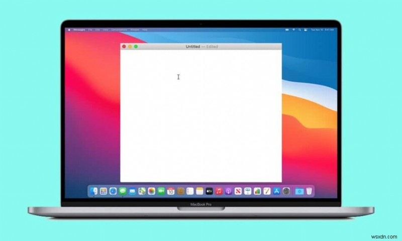 Mac でテキスト ファイルを作成する方法