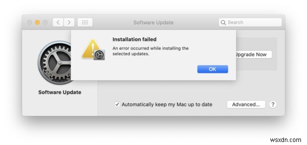 macOS インストール失敗エラーを修正する方法
