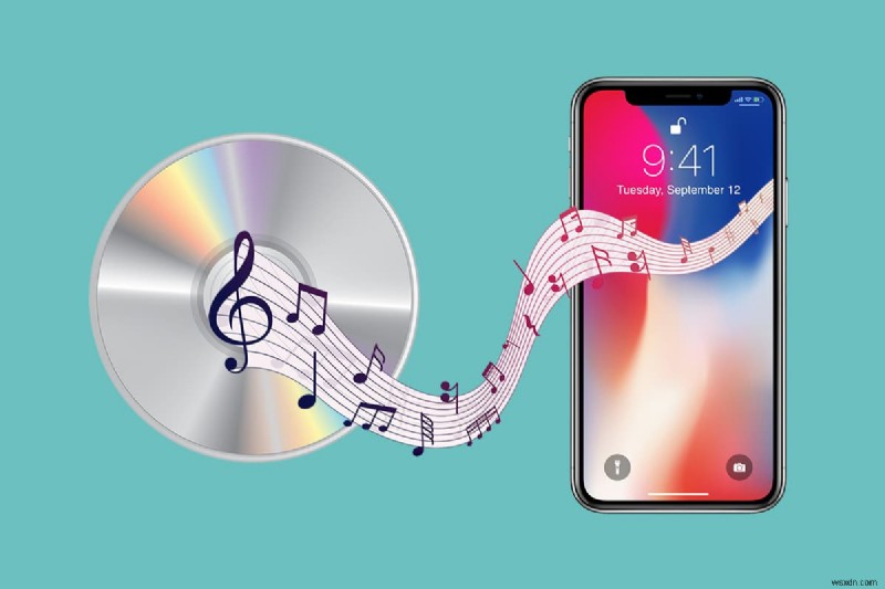 CD から iPhone に音楽を転送する方法
