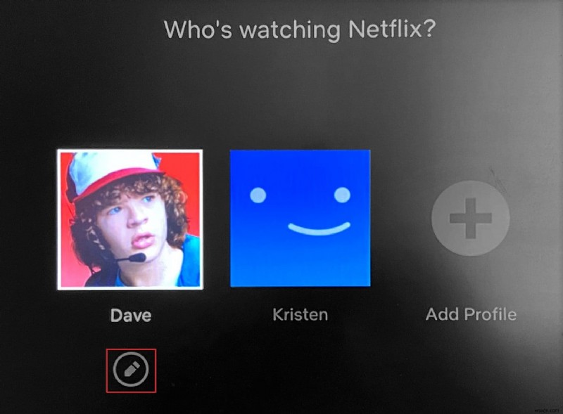 Netflix プロファイルを削除する方法