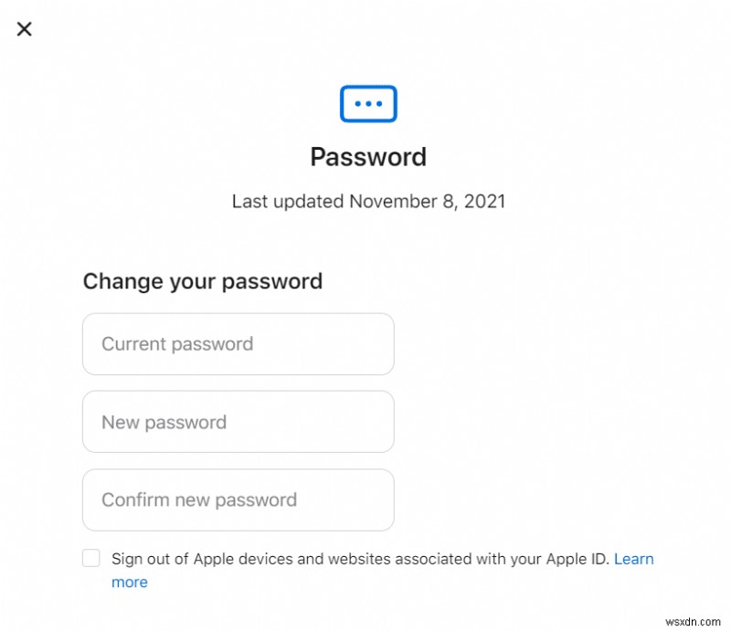 Apple ID サーバーに接続中の検証失敗エラーを修正