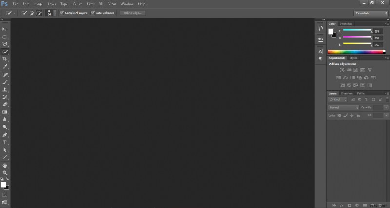 Photoshop で RGB に変換する方法 