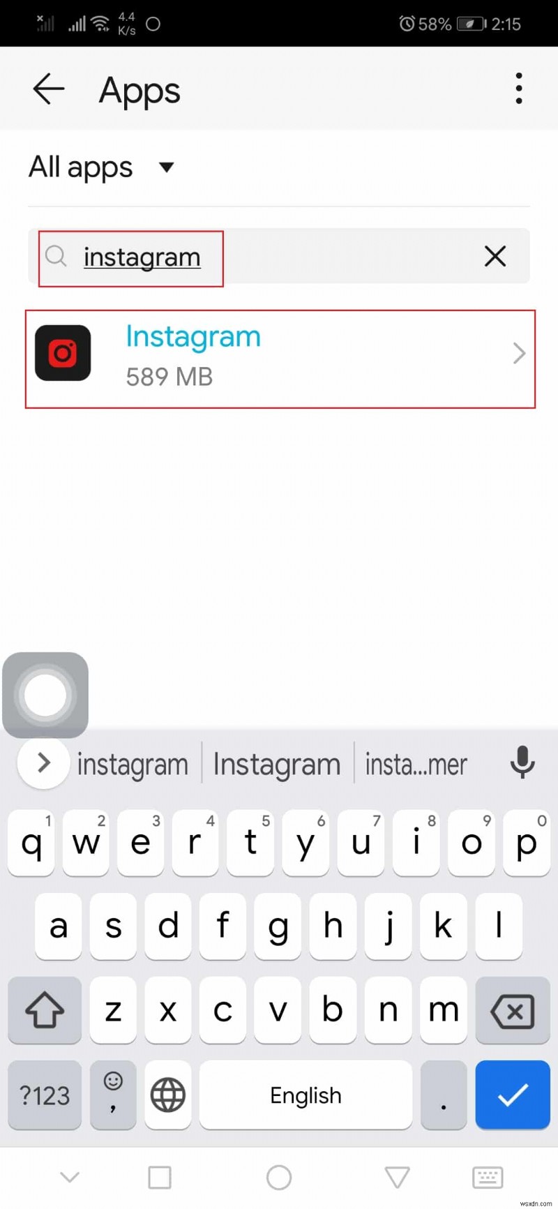 Android と iOS で Instagram キャッシュをクリアする方法