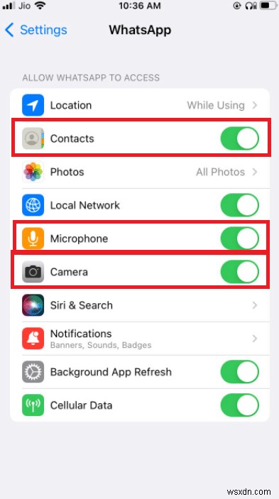 iPhone と Android で WhatsApp ビデオ通話が機能しない問題を修正