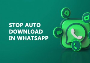Android と iPhone の WhatsApp で自動ダウンロードを停止する方法