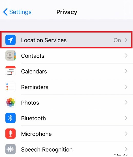 iPhoneで中空矢印を取り除く方法 