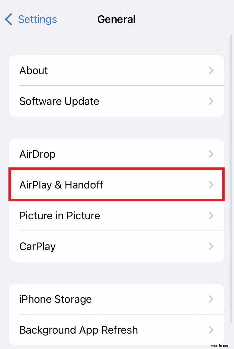 iPhone で AirPlay をオフにする方法