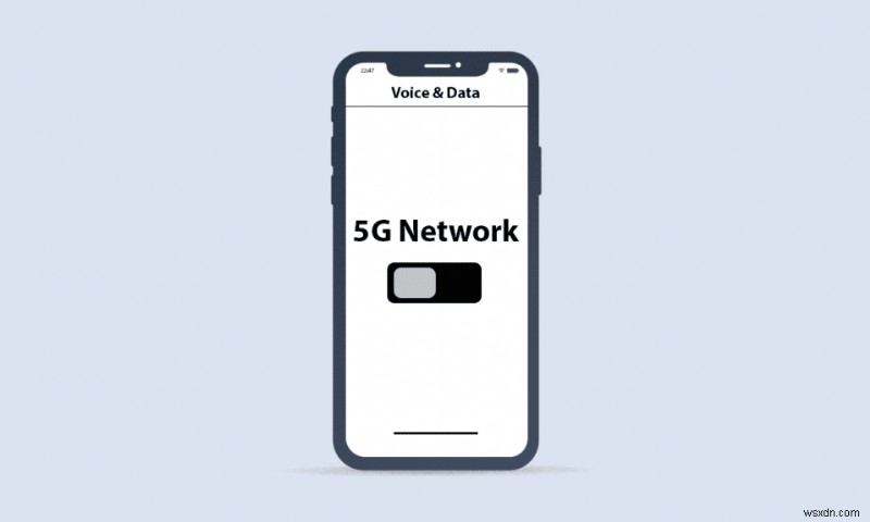 iPhone 11 で 5G をオンにする方法