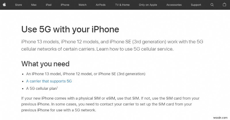 iPhone 11 で 5G をオンにする方法