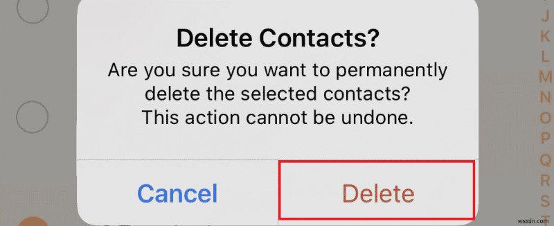 iCloudなしでiPhone 5からすべての連絡先を削除する方法 