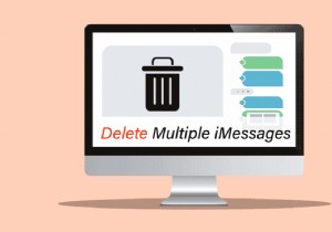 Mac で複数の iMessage を削除する方法