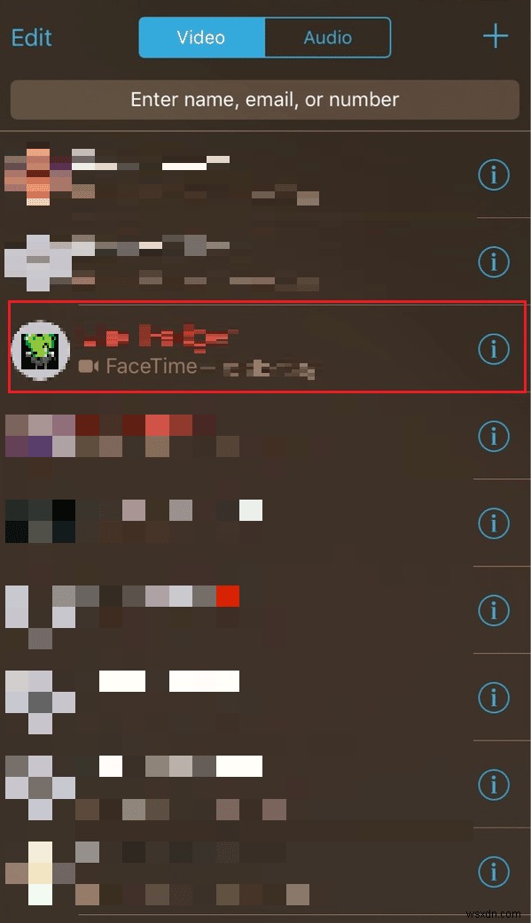 FaceTime でグループを削除する方法