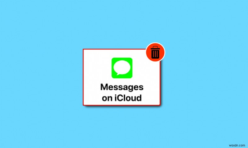 iCloud からメッセージを削除する方法