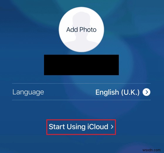 iCloud アカウントにアクセスする方法