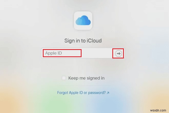 iCloud アカウントにアクセスする方法