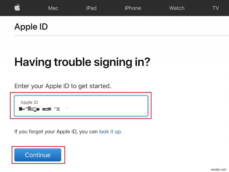 iCloud アカウントにアクセスする方法